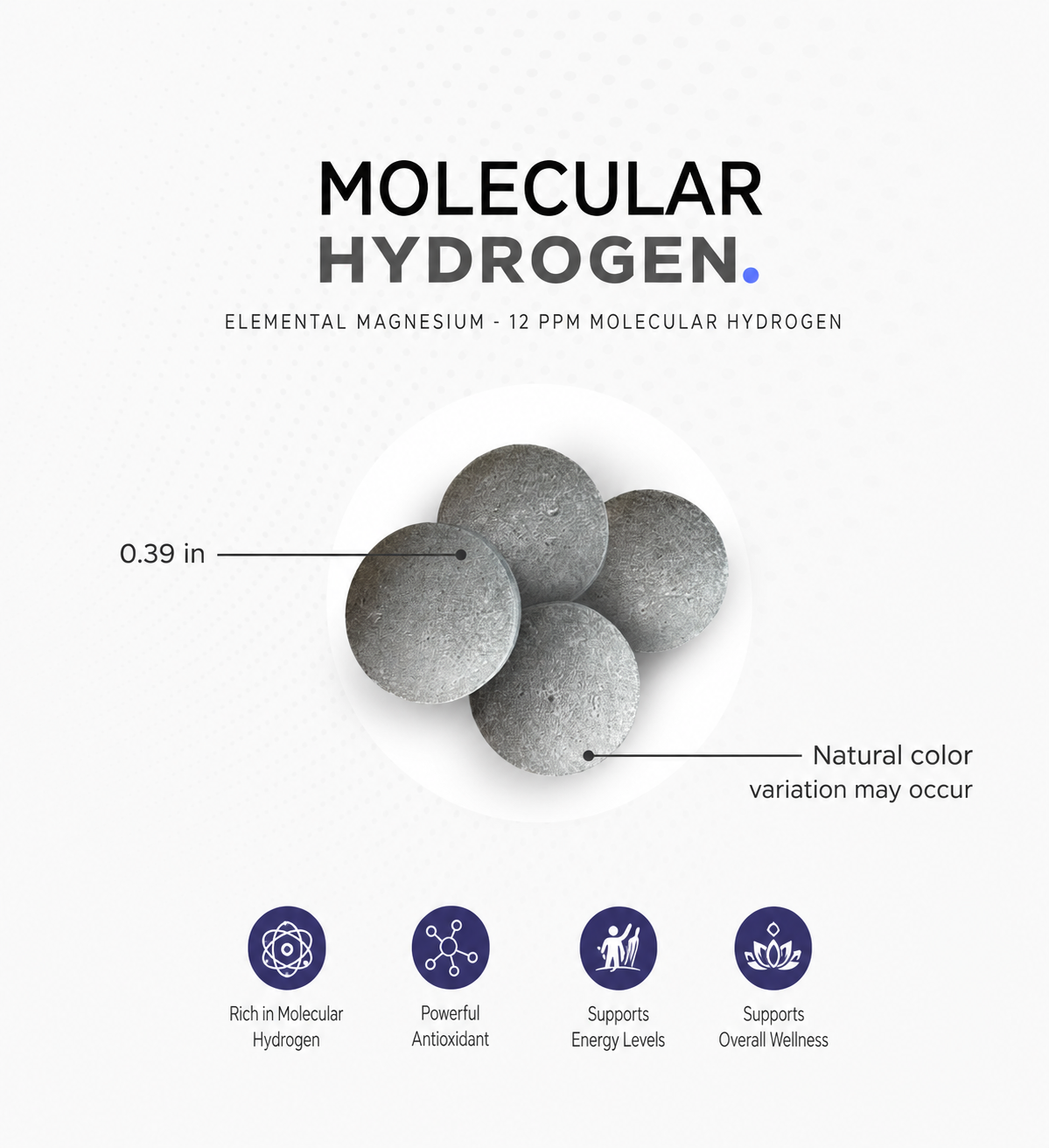 Gale Hydrogen Water Tablets 12ppm